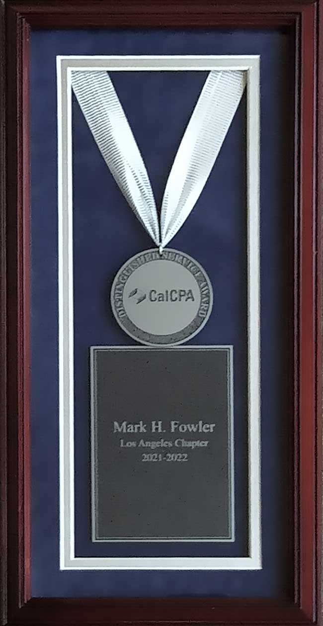 cal cpa award