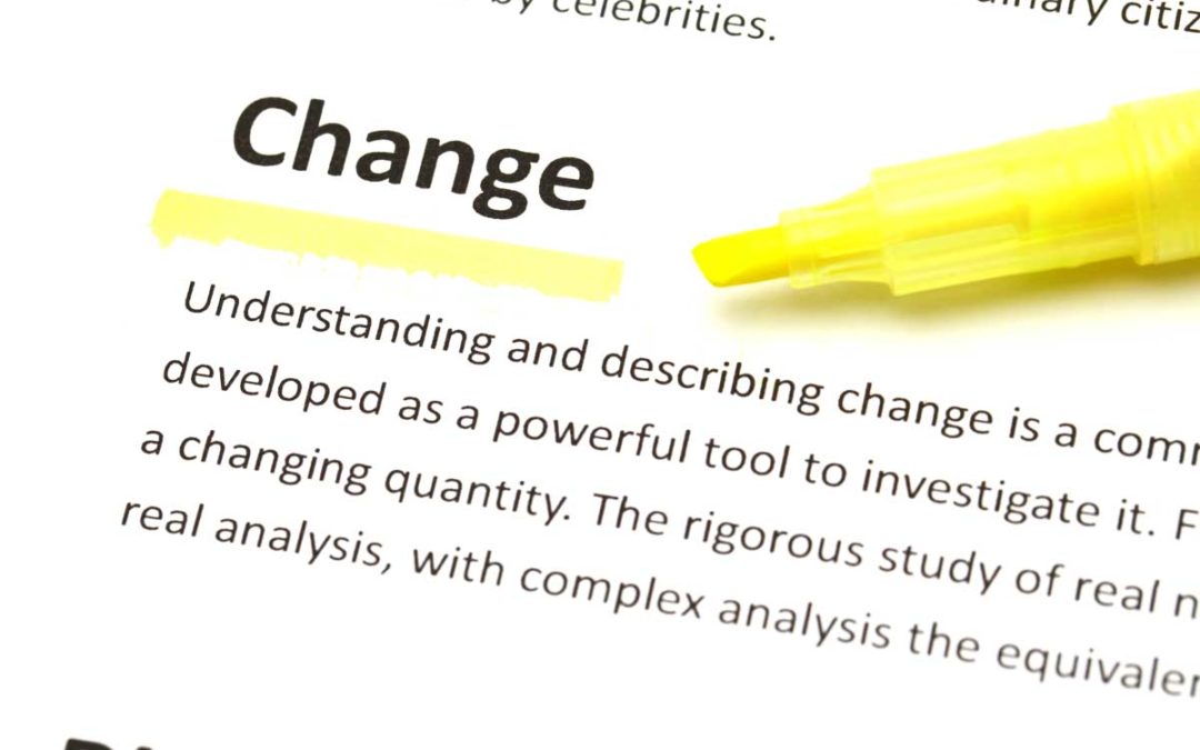 english meaning of change
